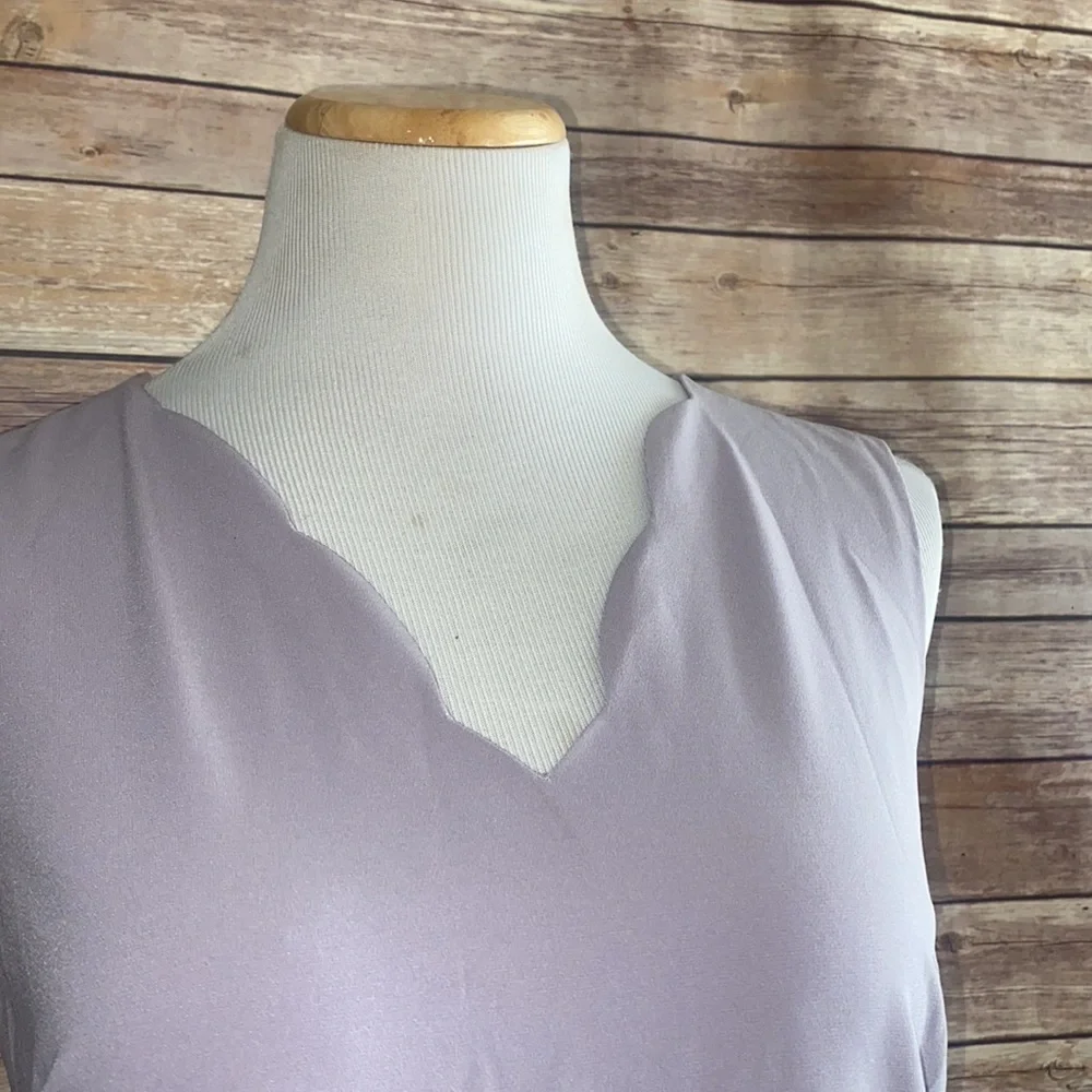 NWT Aqua Sleeveless Dress With Bow Detailing On Back - Picture 3 of 8